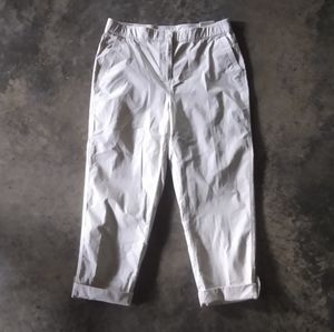 Chico's Straight Ankle Basic Khaki Pants 0.5 (6)